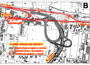 Deviazione traffico Taranto