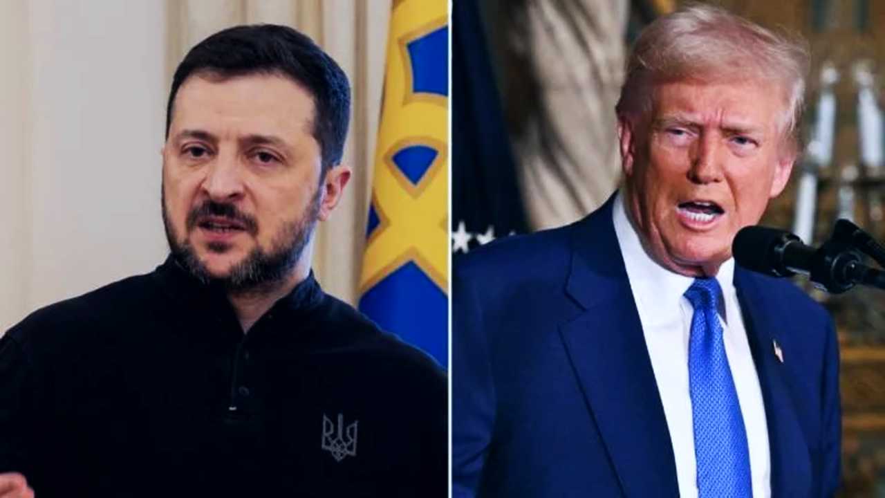 Zelensky e Trump