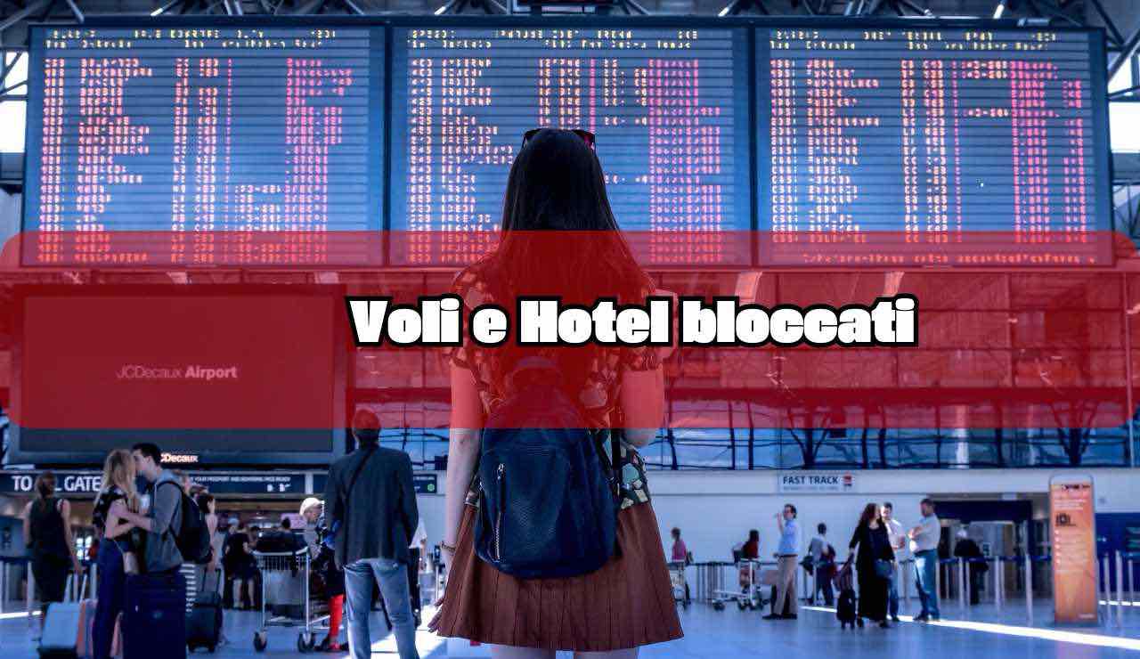 Voli e hotel bloccati - fonte_Canva - inchiostroverde.it